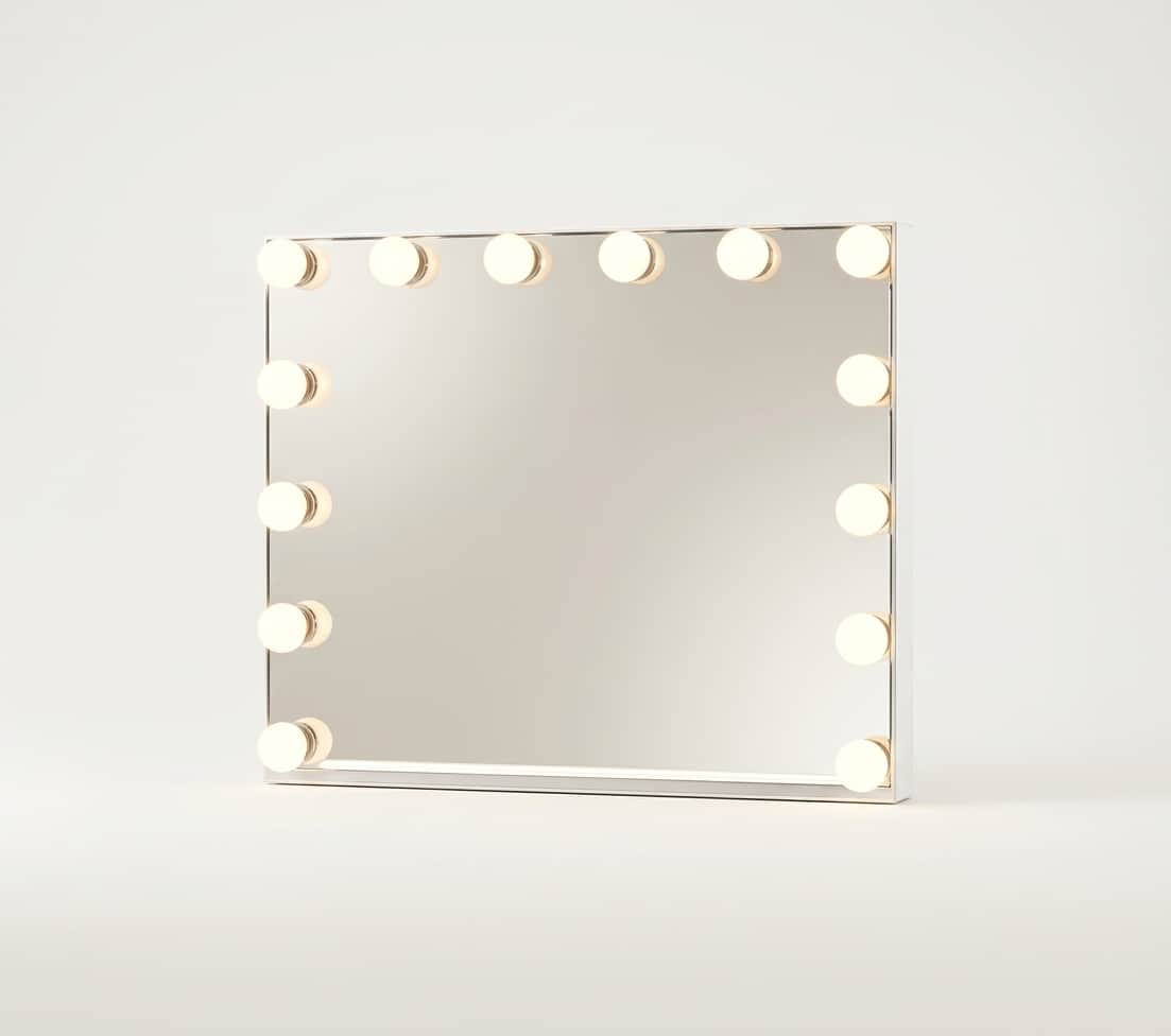 Linnéa – miroir de maquillage de table LED blanc 24W