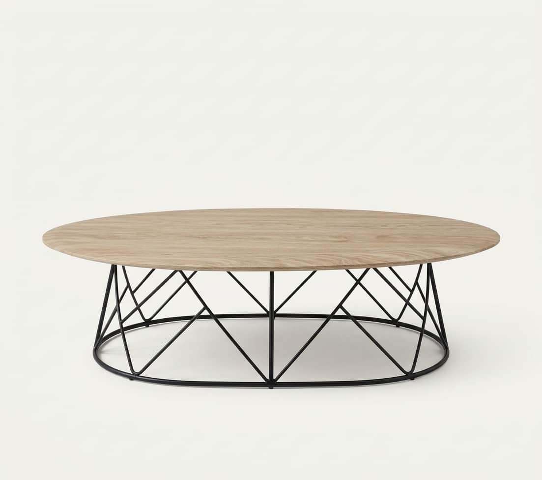 Linnéa – Table aspect bois
