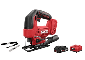 מסור אנכי (ג'יקסו) נטען 20V Brushless מתנה סוללה 2.0Ah + מטען SKIL