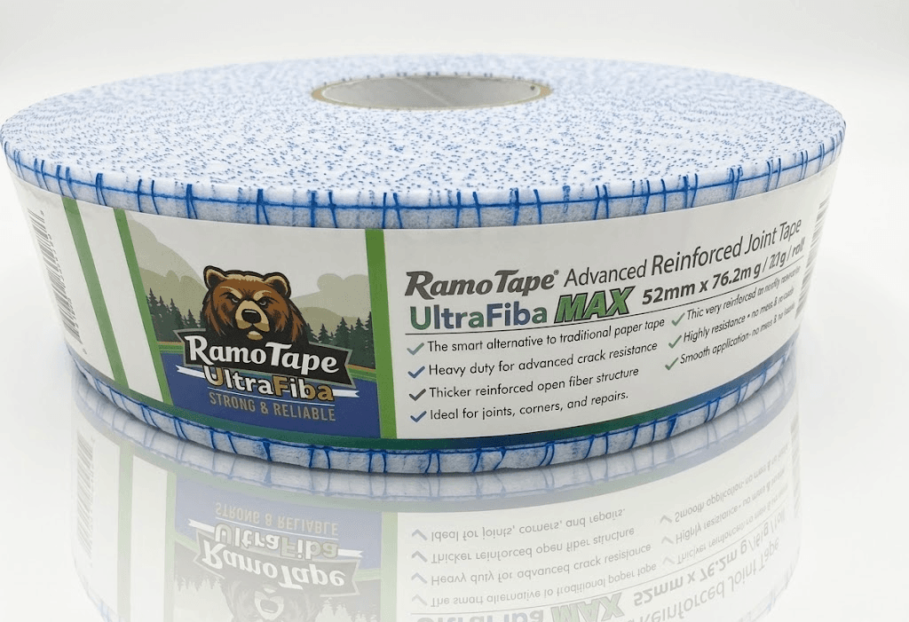 RamoTape 石膏网带选购指南 - רשת פיבה מקצועי ללוחות גבס RamoTape UltraFiba Max – חזק במיוחד, עמיד לסדקים