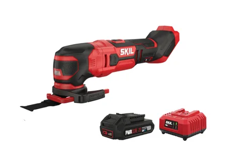 מולטיטול נטען (רב-כלי) 20V עם סט אביזרים - מתנה סוללה 2.0Ah + מטען SKIL