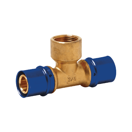 وصلة تي MG للضغط مع خيط داخلي 3/4″ (25×3/4″×25 مم) Golan Industries