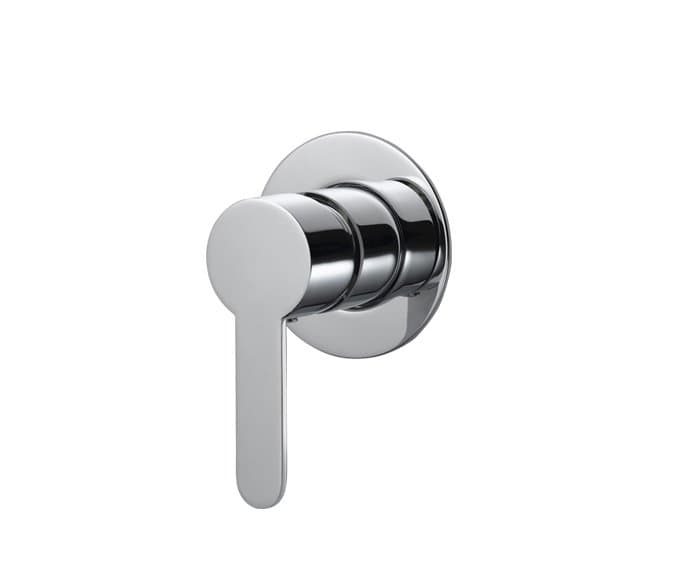 Delicate cover for 3-way wall system, plate and its handle and inner body - Clear 305382 Nickel Hamat