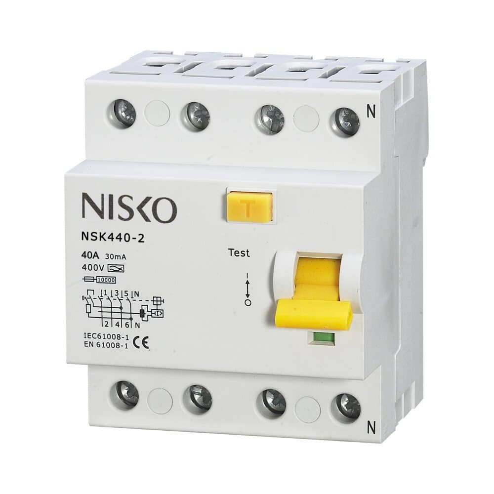 NSK440-2 4X40003 30mA RCD Residual Current Device Nisko