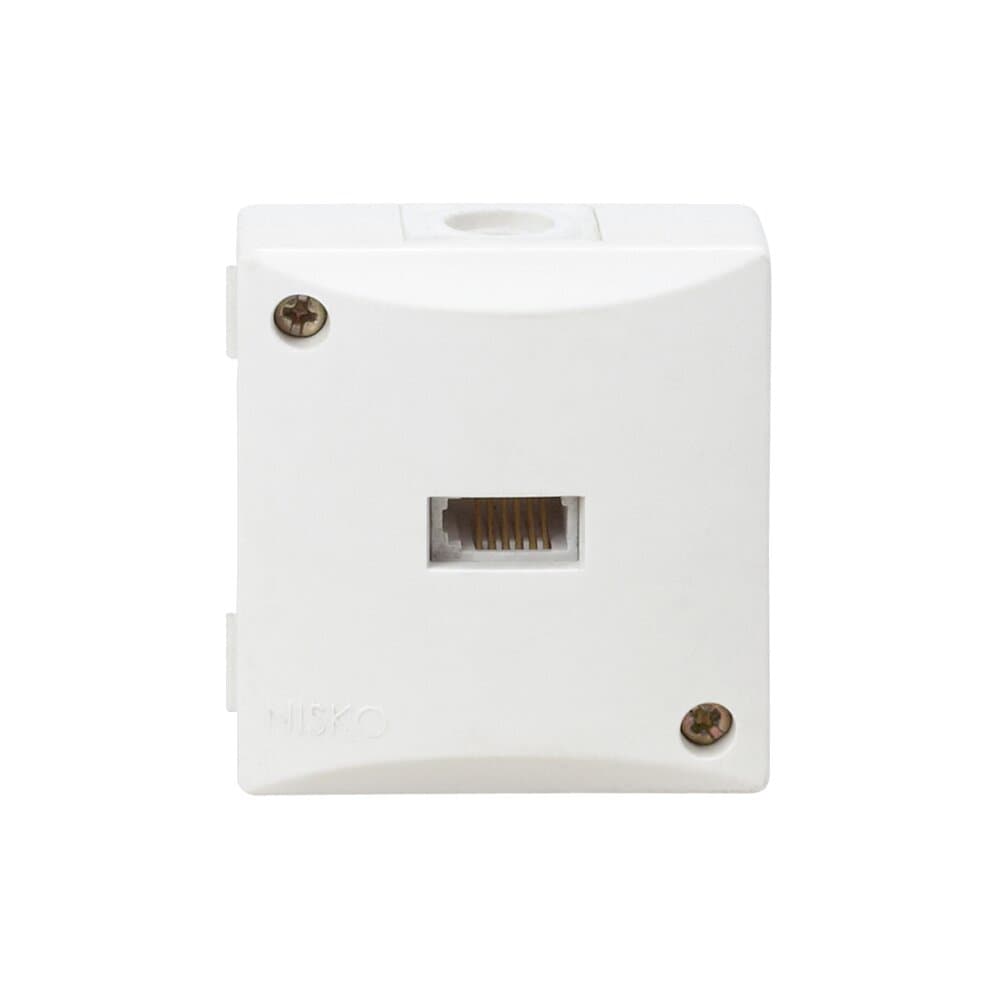 Compact Plaster Phone Socket N-NB-BT Nisko