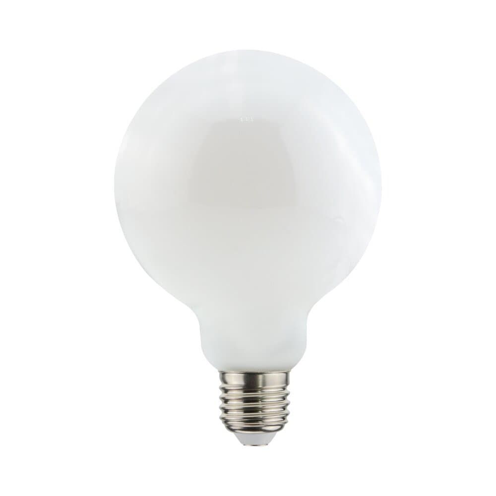 مصباح كروي 95 OPAL أبيض حليبي E27 85W ضوء دافئ Nisko