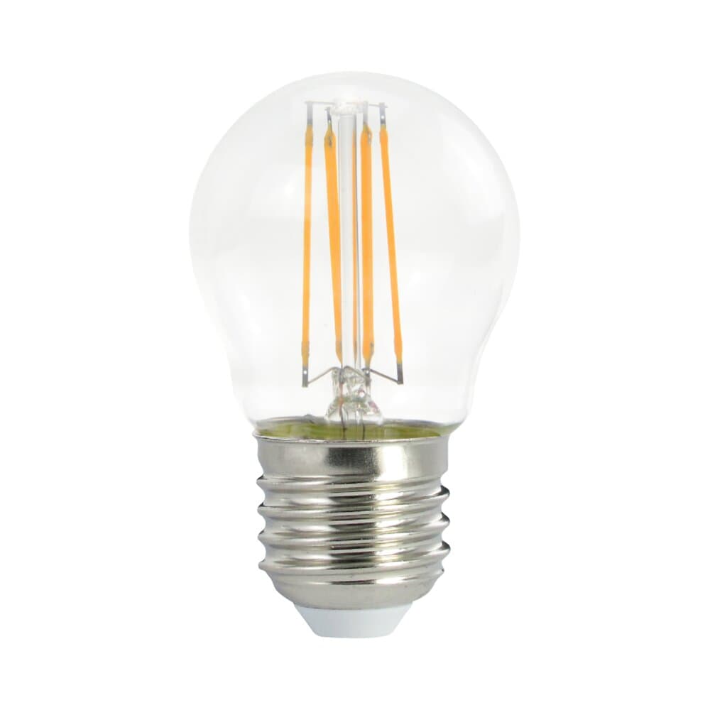 Transparent Carbon-Look LED Bulb E27 5W Warm Light Nisko