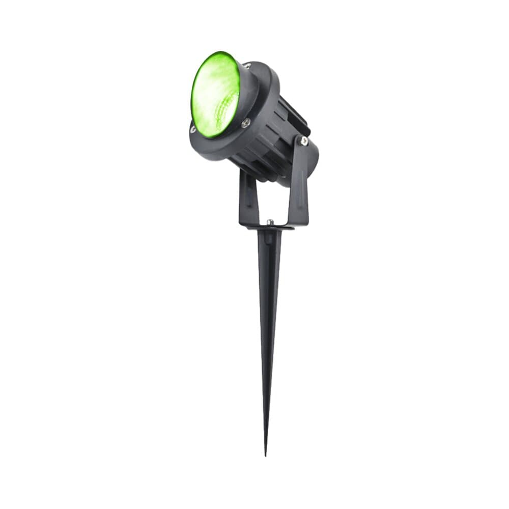 Garden Spike 8W 12-24V AC/DC IP65 Green Light Nisko