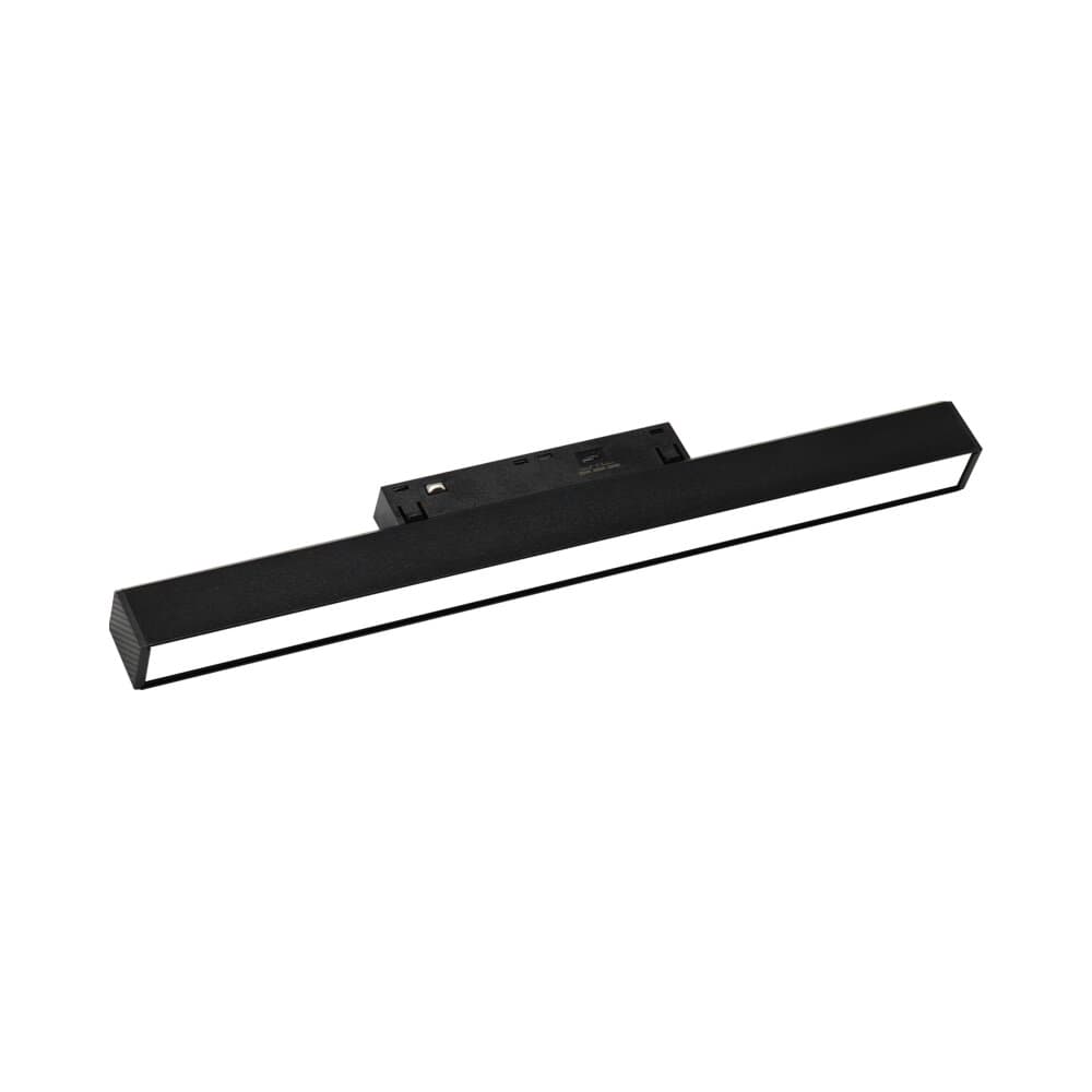 Черный плоский LED-спот для магнитной трековой системы TIKTOK FLAT30 10W 30CM 3CCT Nisko