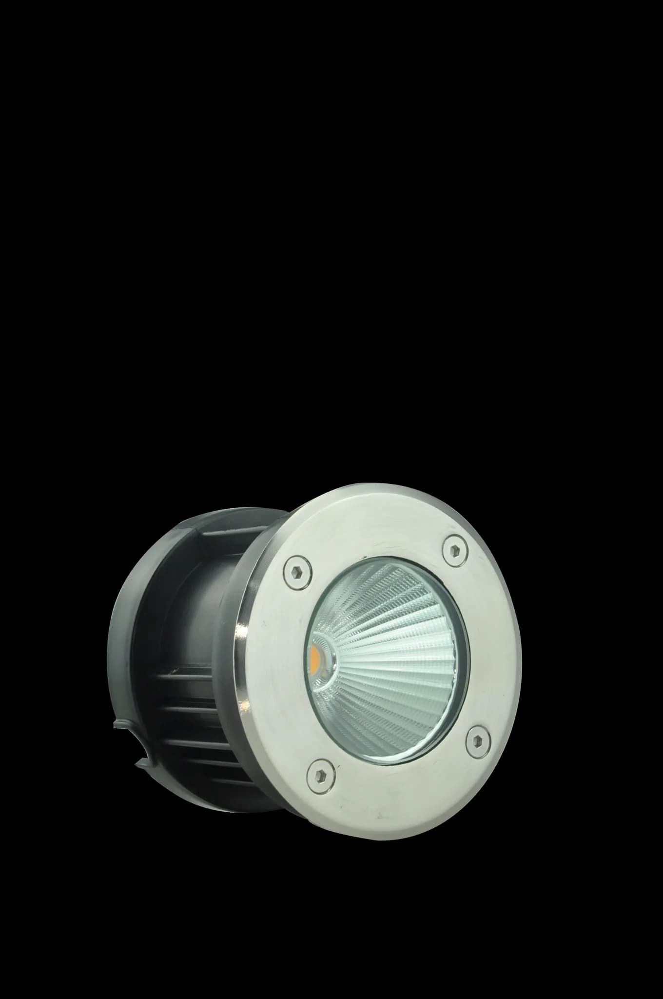 Elena – 7W Recessed Outdoor Floor Spot in Stainless Steel