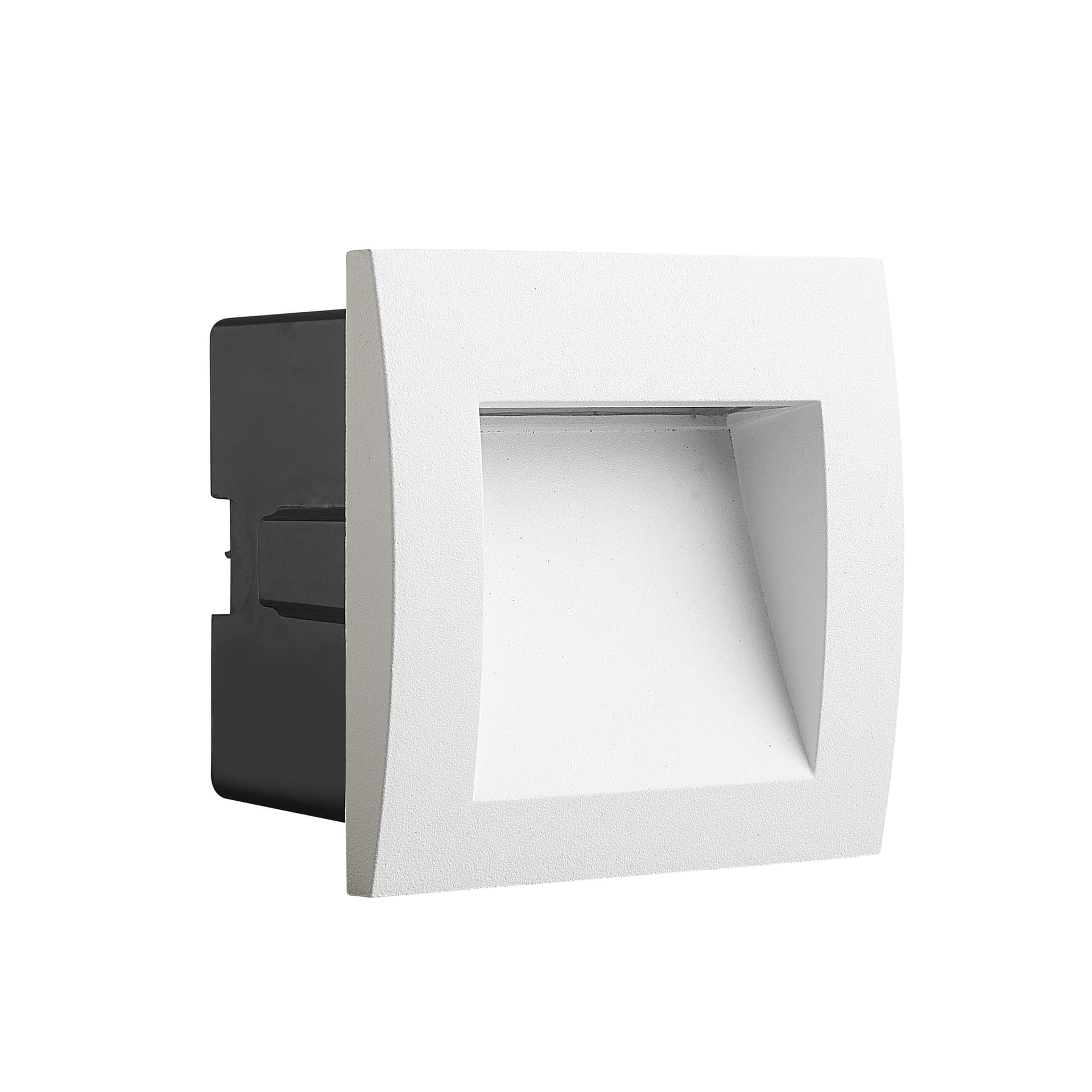 Elisa – Asymmetric Recessed LED Step Wall Light for Outdoors – 1