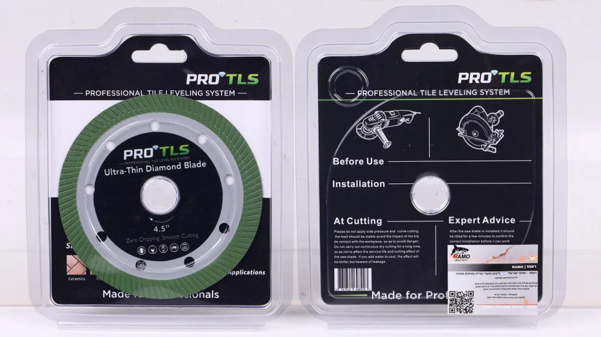 PRO-TLS Ultra-Thin Diamond Disc for Porcelain and Ceramic Cutting - 4.5 Inch (115 mm) ProTls
