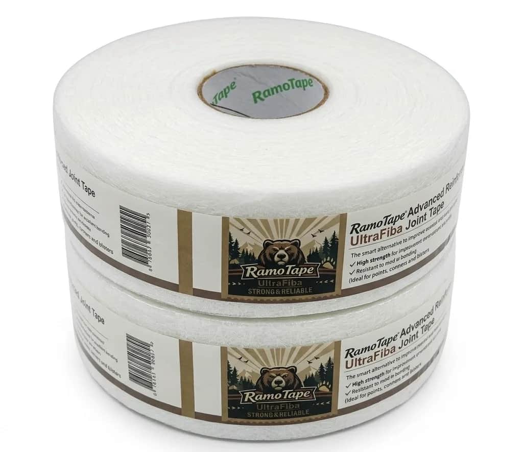 شريط فيبا مدرع RamoTape UltraFiba - عريض جداً 52 مم / 76.2 متر لمنع الشقوق