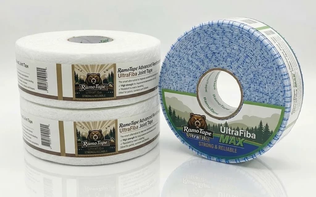 RamoTape FibaUltra 与 FibaUltra Max:终极无纸干墙胶带指南