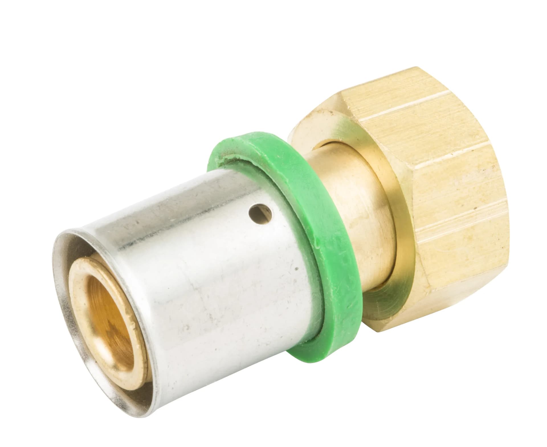 Flat SP Record (R) Compression Connector with Nut (1/2″–1″, Sizes 16–32 mm) SP Industries