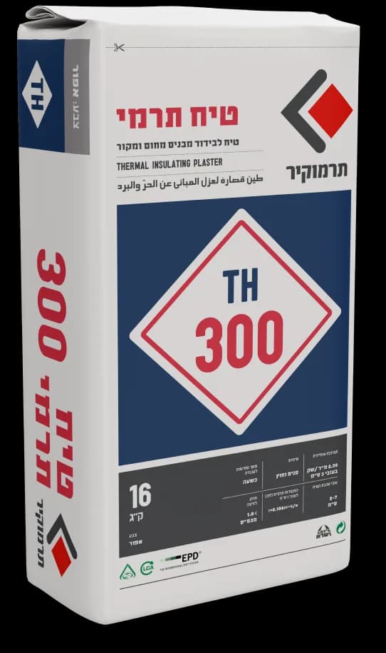 Thermokir TH 300 — Thermal Plaster for Insulating Buildings up to 9 Stories Termokir