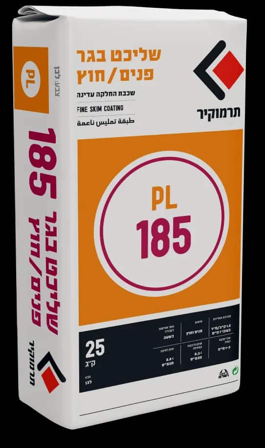 תרמוקיר 185 PL — שכבת החלקה עדינה לפנים וחוץ Termokir