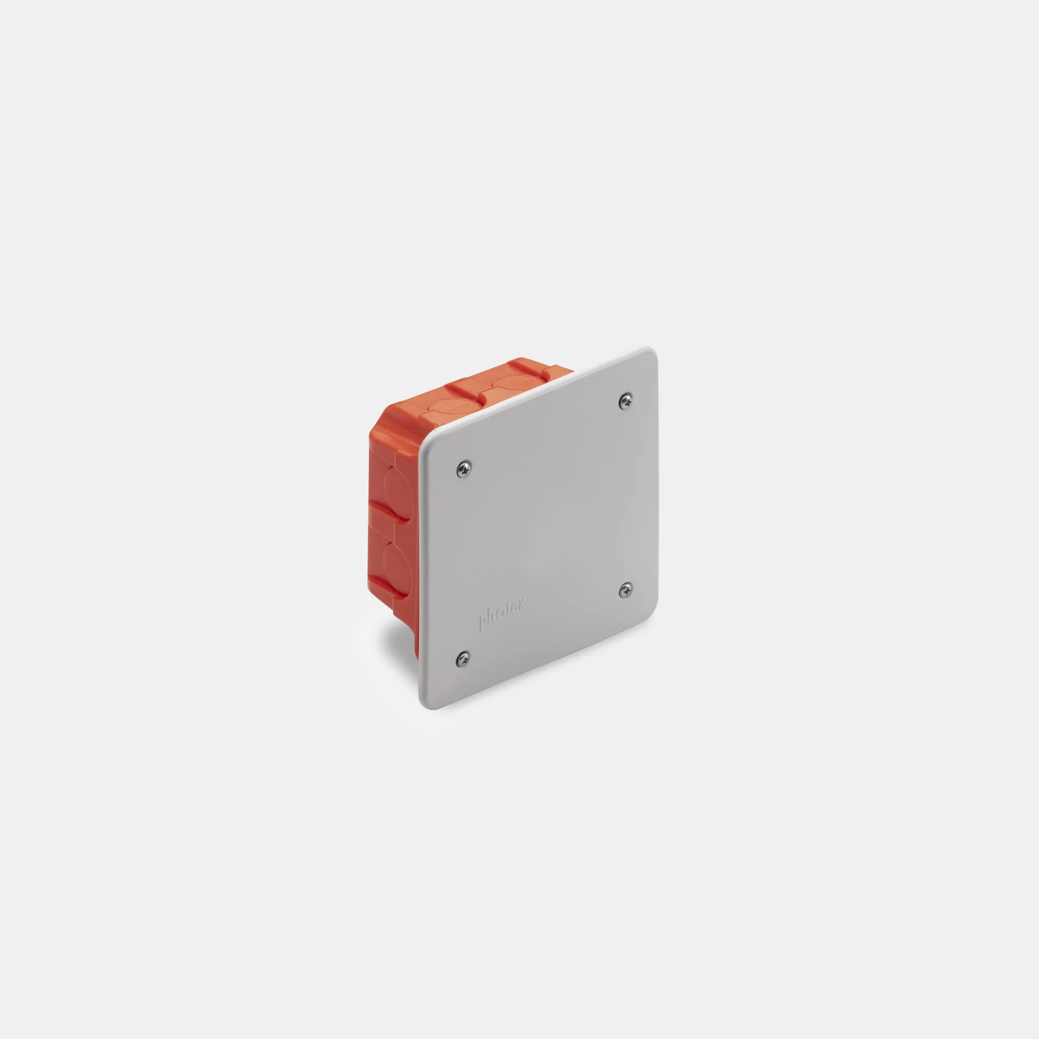 P-1 86X86X50 - صندوق Photex (فوتكس) تحت الجبس قاعدة + غطاء