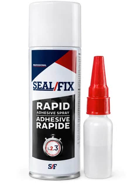 ערכת דבק עם זרז SEAL FIX – ספריי דבק מקצועי מהיר 500 מ״ל