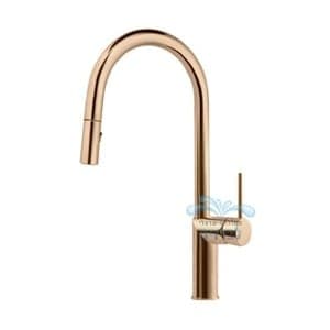 Terra Pull-Out Kitchen Sink Faucet Hamat 302669 F15S | Brushed Gold
