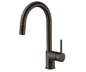 Pull-Out High-Arc Kitchen Faucet Hamat 304668 GM | Brushed Black