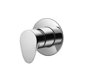 Wave Complete 3-Way Concealed Diverter Set, Delicate | Hamat 305182 | Chrome Nickel CH