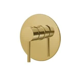 3-Way Concealed Mixer Set Complete Masada 40 mm Hamat 305289 | Brushed Gold F15S