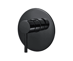 3-Way Complete Concealed Valve Set Masada 40 mm Hamat 305289 | Matte Black OP