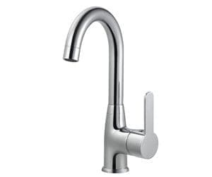 Clear Hamat Swan Basin Tap 305323 (New Series) | Chrome Nickel CH