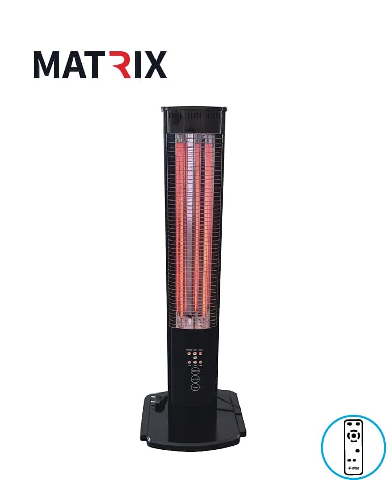 תנור חימום מגדל עם שלט VENEZIA 2300W MATRIX