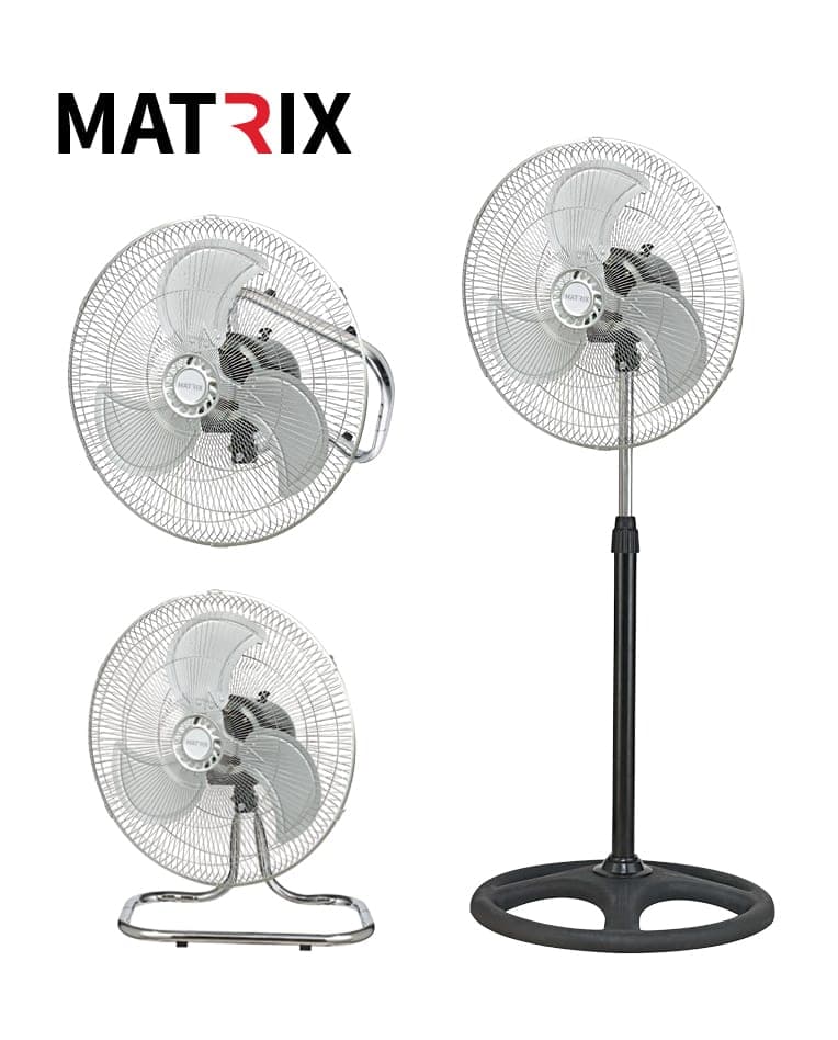 מאוורר 3 ב 1 90W רשת "20 להבים "18 תקן CB