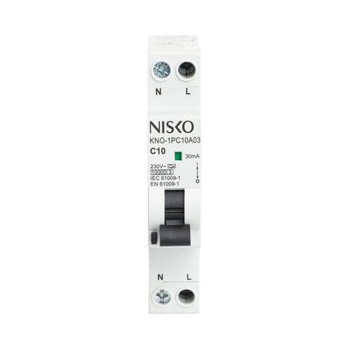 RCBO KNO MCB+RCD 10KA — 5 Versions to Choose From