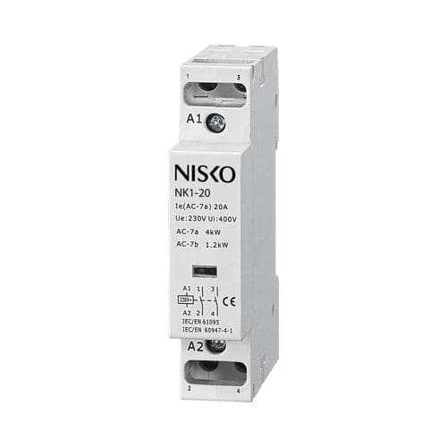 Modular Contactor NK 230VAC — 1-20 230VAC · 2-20 230VAC