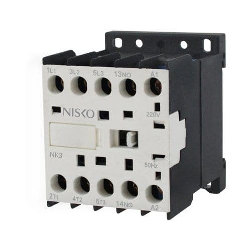 Mini Contactor NK3 230VAC — 01 230VAC NC · 10 230VAC NO