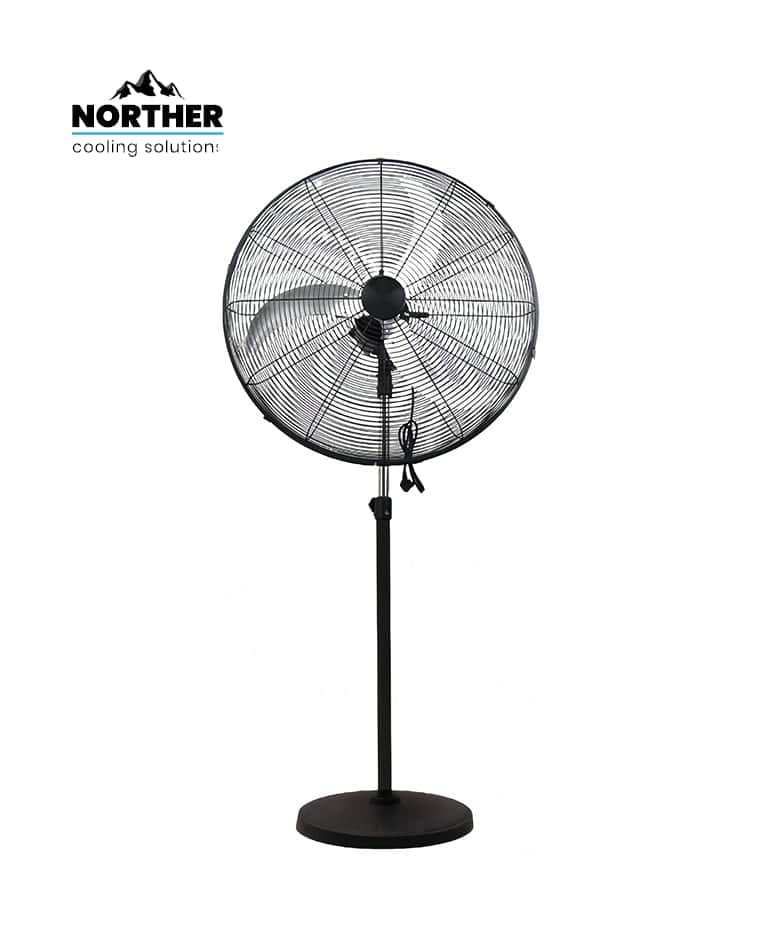 מאוורר תעשייתי 125W 28" Hurricane סטנד NORTHER