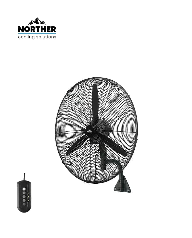 מאוורר תעשייתי 200W 28" Hurricane לקיר NORTHER