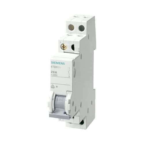 مفتاح تيار مودولي 1×20A طراز STE8111 Siemens