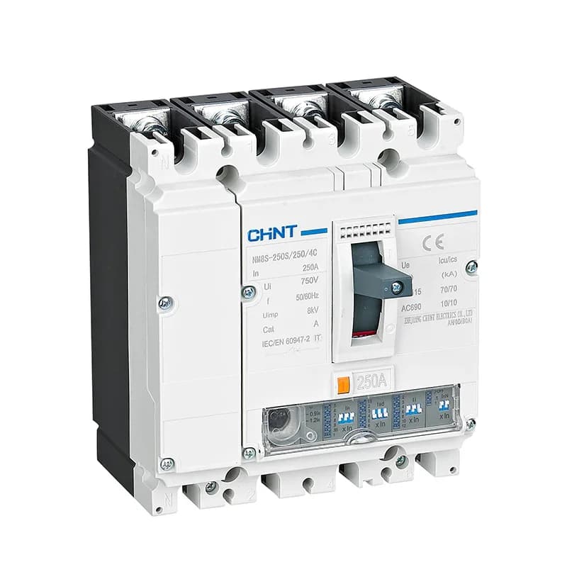 CHNT автоматический выключатель магнитный тепловой 4X1250A 500-1250 5-10