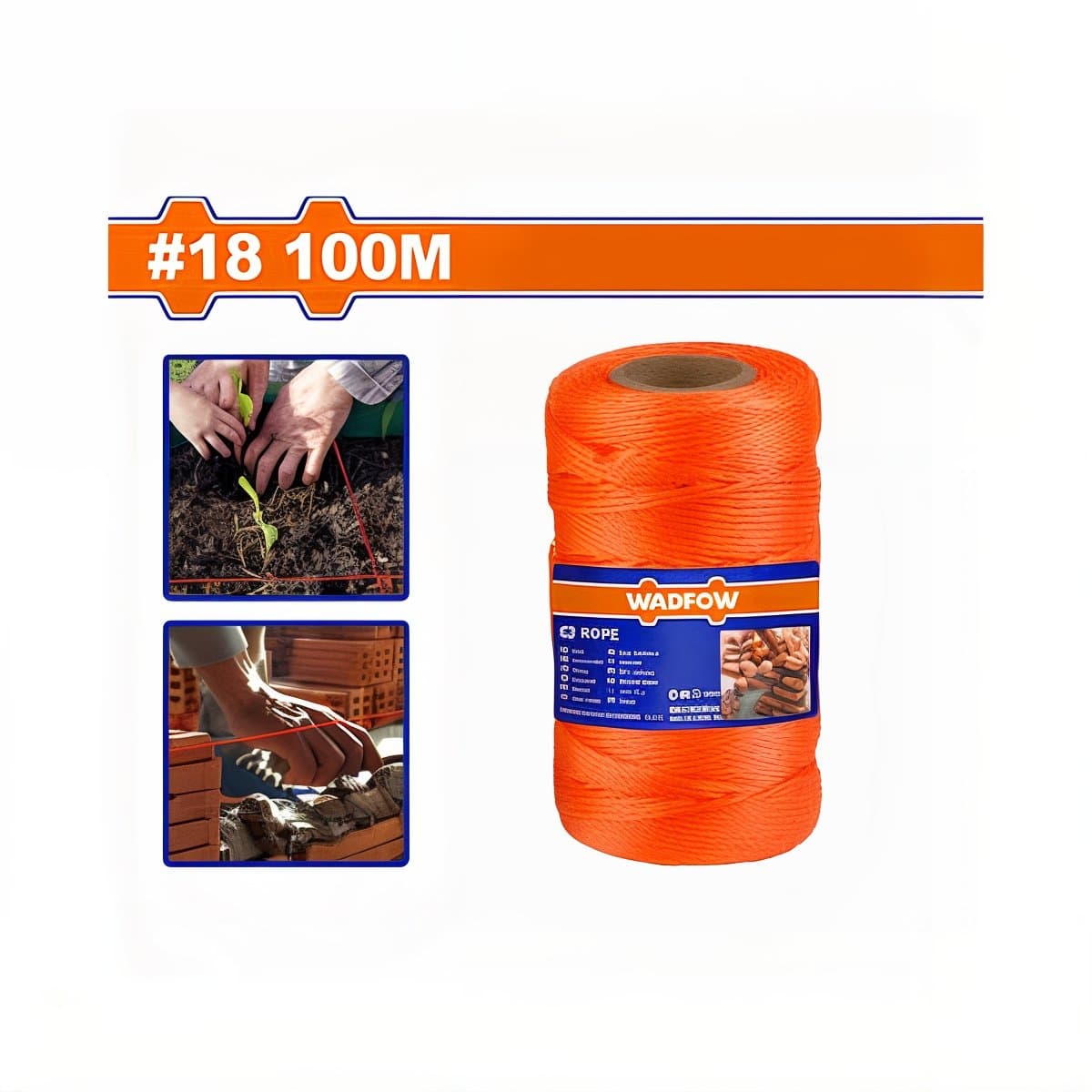 Colored Construction String 1.5mm – 100m Length