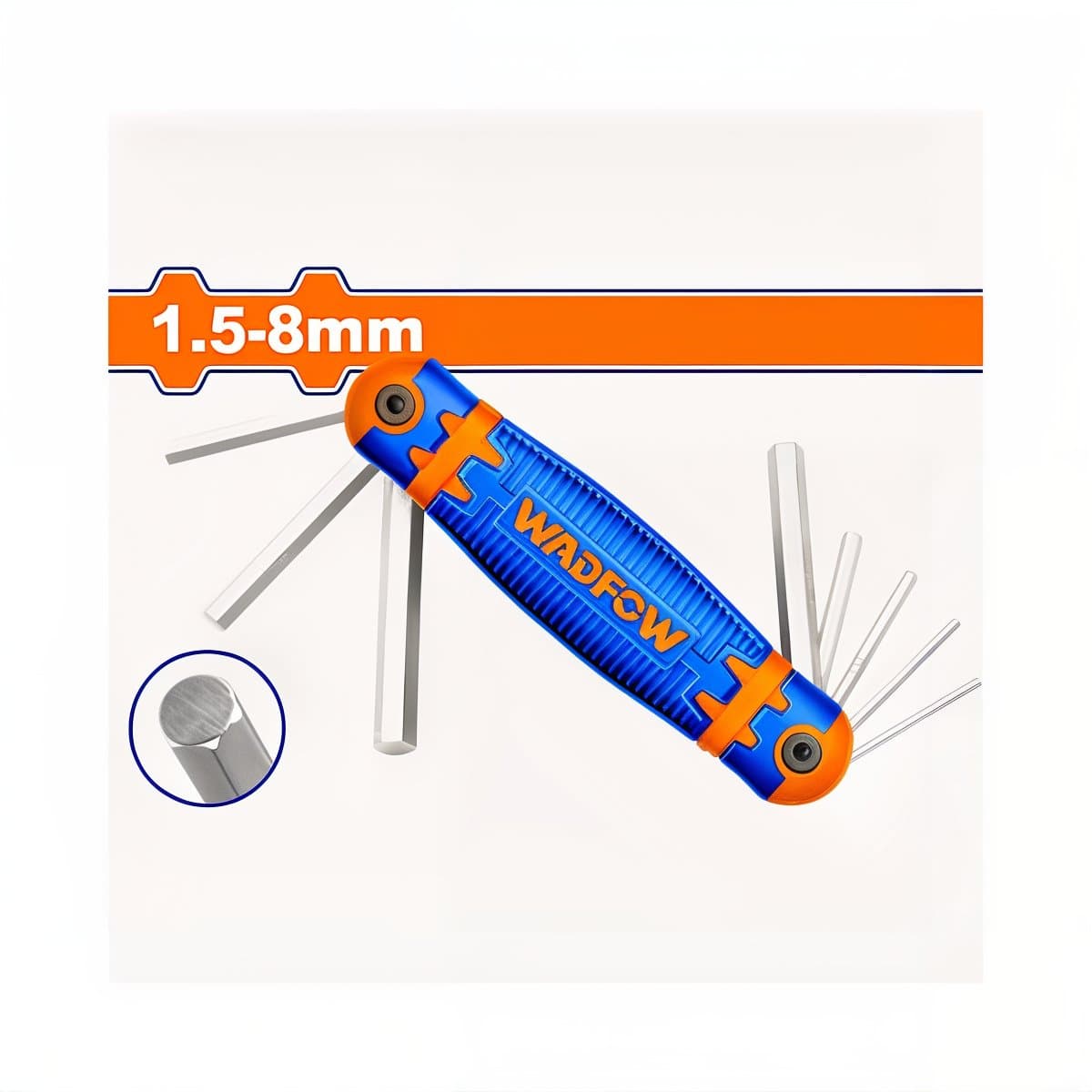 Hex Allen Wrench Set – Sizes 1.5-8mm