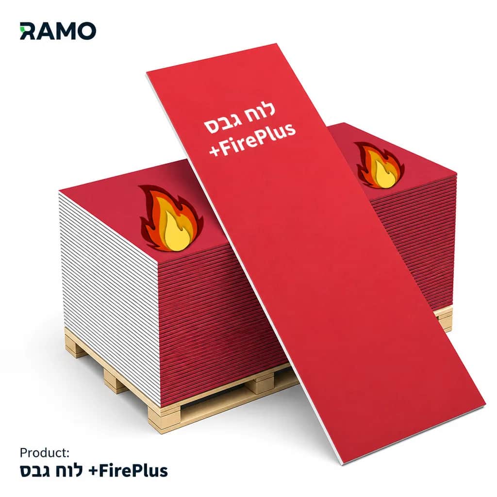 לוח גבס +FirePlus | Knauf - אורבונד | קנאוף ישראל