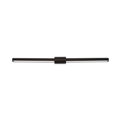 MIRA Black Body Mirror Light 18W IP44 Warm Light Nisko