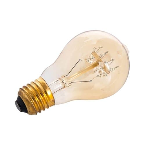 Classic Plus Carbon Filament Bulb 60W E27 Warm Ambiance Lighting Nisko