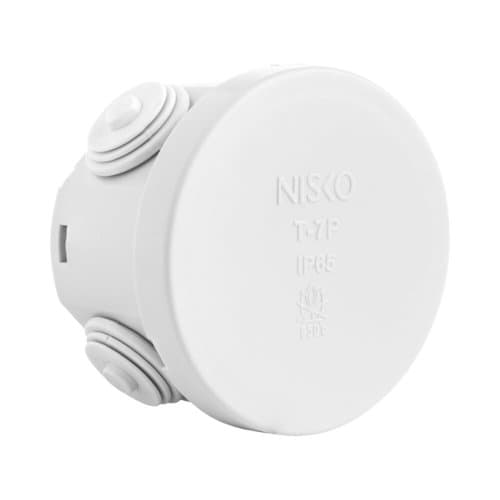 IP65 Round Junction Box T-7P Nisko