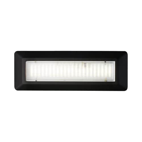 Black Wall-Mounted LOTUS-L 4W IP65 3CCT Nisko