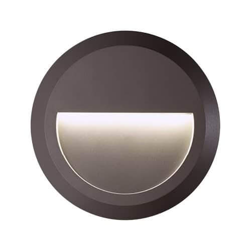 Basalt Wall Light LOTUS-R 2W IP65 3CCT Nisko