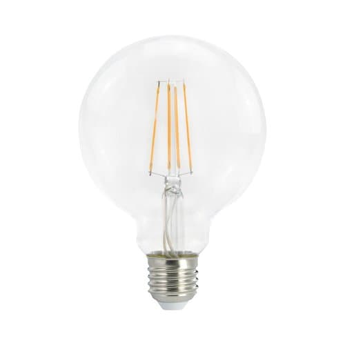 Mini Globe Transparent Filament E27 8W Warm Atmosphere Lighting Nisko