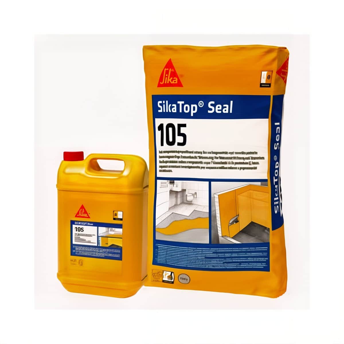 Sika Seal 105 双组分 25 kg – 防水灰色
