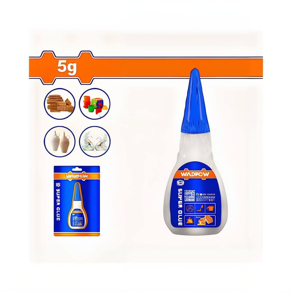 Super Glue Bottle 5g – Strong and Durable Adhesive