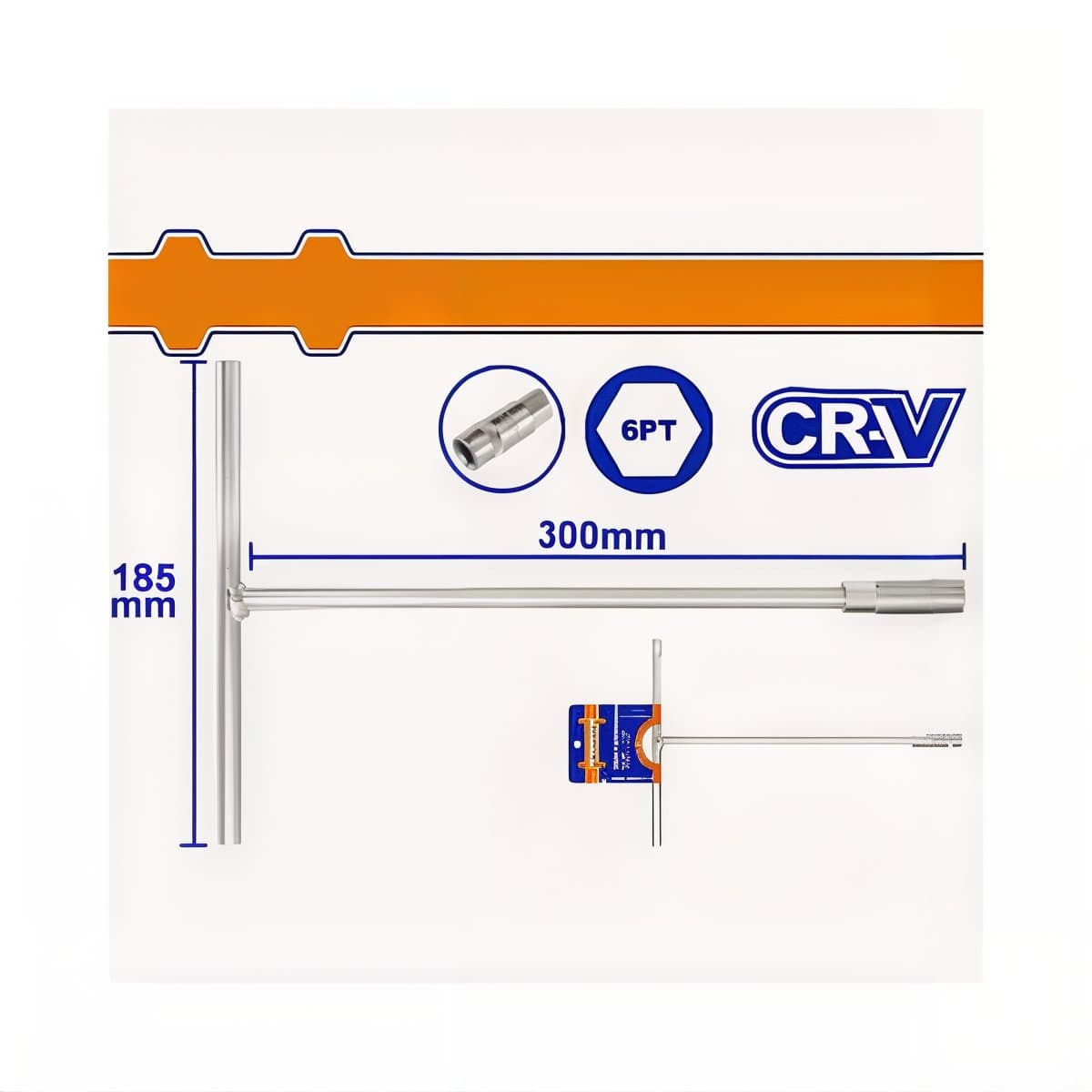 T Handle – Diameter 7-19mm with Length 18.5X30cm